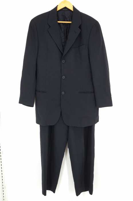 EMPORIO ARMANI (エンポリオアルマーニ) マイクロドットセットアップ 3Bジャケット 2タックスラックスパンツ メンズ セットアップ