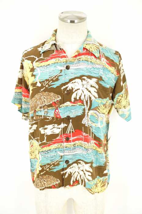 AVANTI SILK （アヴァンティ・シルク） シルクアロハシャツ メンズ トップス