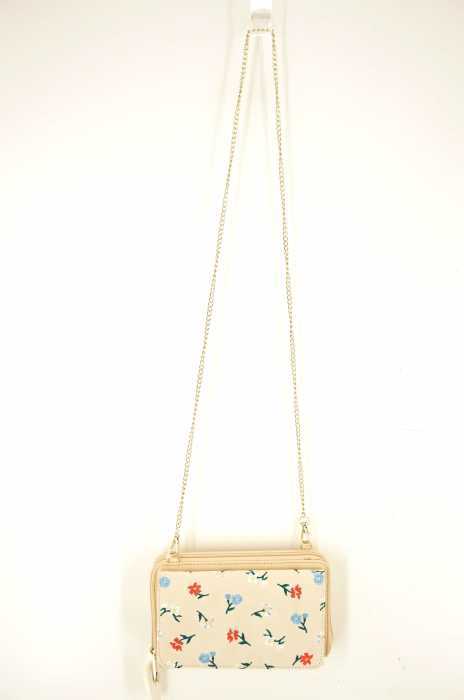 Heather（ヘザー） チェーン フラワー ウォレット ポーチ レディース 財布・ケース