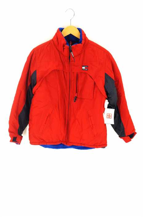 TOMMY HILFIGER (トミーヒルフィガー) ナイロン×フリース リバーシブルジャケット メンズ アウター