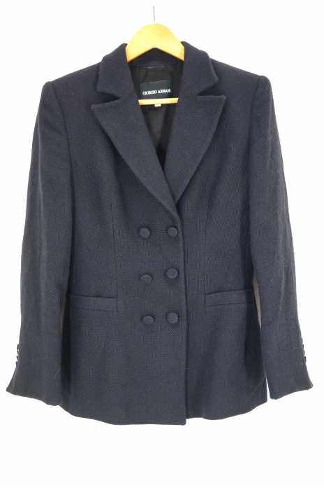 Giorgio Armani（ジョルジオアルマーニ） ダブルブレストテーラードジャケット レディース アウター