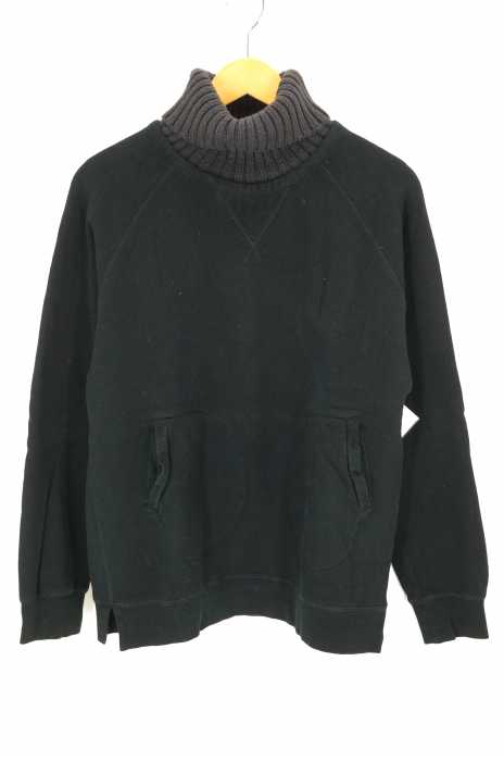 SASQUATCHfabrix. (サスクワァッチファブリックス) 13AW タートルネックドッキングスウェットトップス メンズ トップス