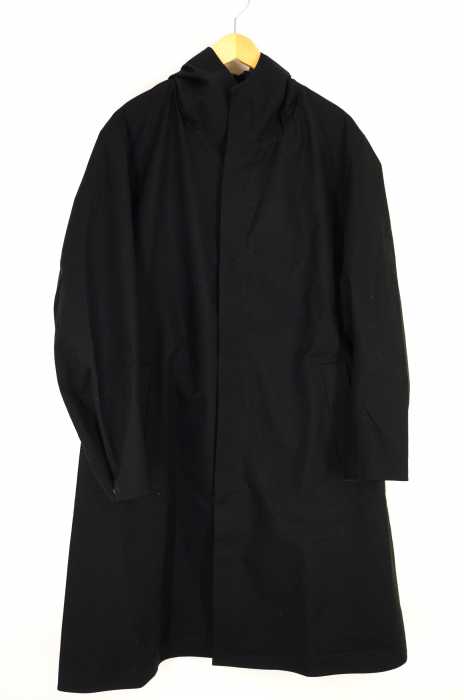 DESCENTE PAUSE(デサントポーズ) WOOL MIX OVER FOODED COAT メンズ アウター