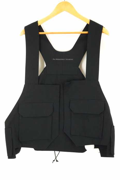 my beautiful landlet(マイ ビューティフル ランドレット) 19SS antique horse cloth back pack vest メンズ トップス