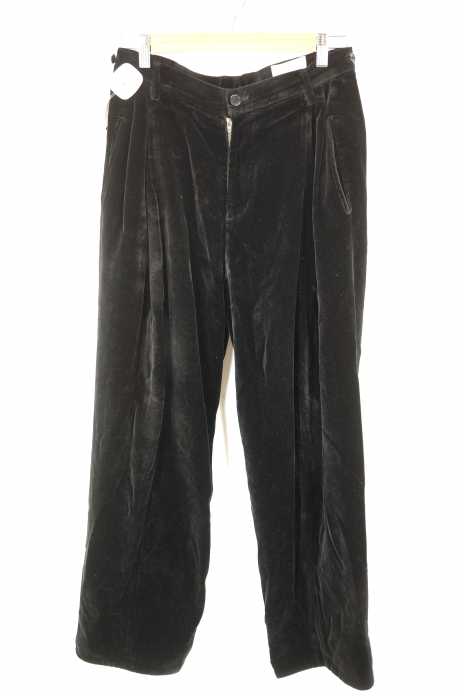 min（マイン） VELVET SLACKS WIDE TAPERED メンズ パンツ