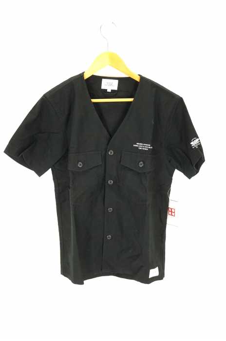 CRIMIE （クライミー） JOE NO COLLAR SHORT SLEEVE SHIRT メンズ トップス