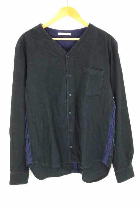 DISCOVERED（ディスカバード） V NECK SHIRT 切替 メンズ トップス