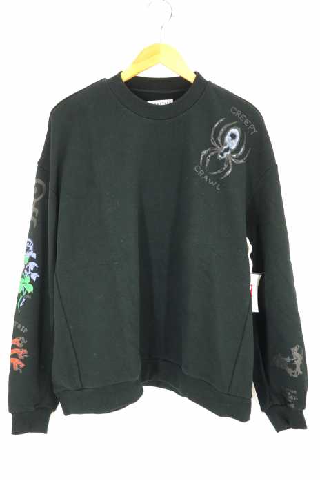 FLAGSTUFF（フラグスタフ） 19SS TATTOO SWEAT クールネックスウエット 