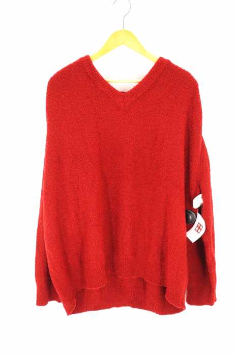 URU TOKYO (ウルトーキョー) V NECK OVER KNIT メンズ トップス