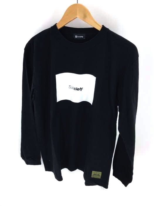 Subciety（サブサエティ） ボックスロゴプリントTシャツ メンズ トップス