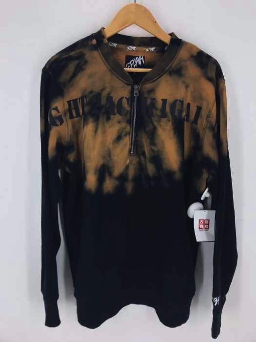 Leflah（レフラー） half zip bleach メンズ トップス