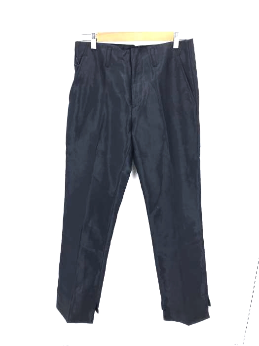 Name.（ネーム） SHINY TWILL SIDE SLIT TRUSERS メンズ パンツ