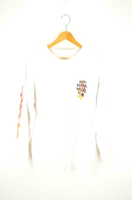 ANTI SOCIAL SOCIAL CLUB(アンチソーシャルソーシャルクラブ) FIREBIRD WHITE LONG SLEEVE TEE メンズ トップス