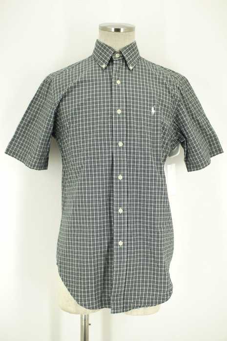 RALPH LAUREN （ラルフローレン） CLASSIC　FIT　チェック柄半袖ボタンダウンシャツ メンズ トップス