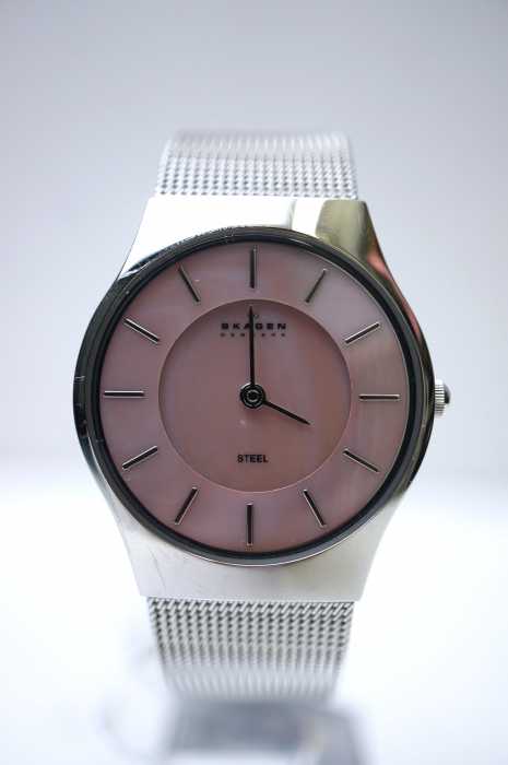 SKAGEN (スカーゲン) 233SSSMPP ウルトラスリム 腕時計 レディース ファッション雑貨
