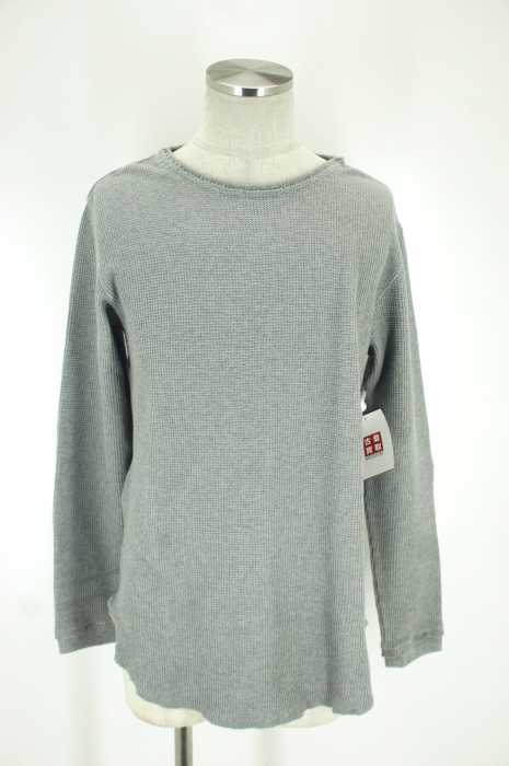 STUDIOUS （ステュディオス） ワッフルロングTEE　サーマルカットソー レディース トップス