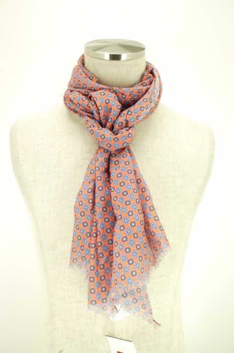 QUATTROCCHI () シルク混スカーフ メンズ ファッション雑貨