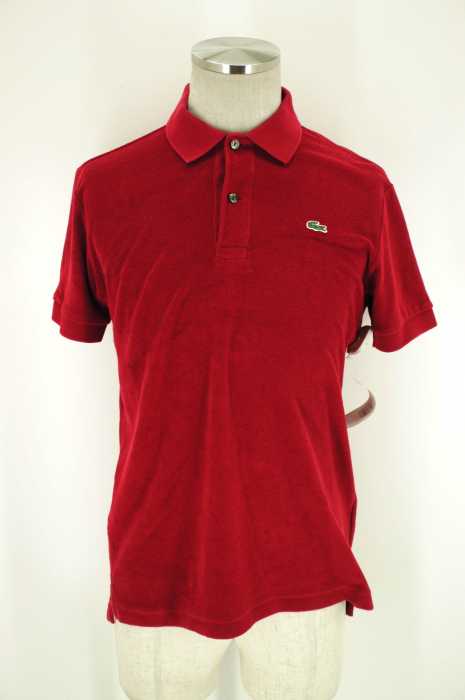 LACOSTE (ラコステ) パイルポロシャツ メンズ トップス