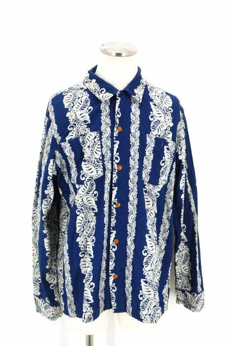 Schott （ショット） ボタニカル柄アロハシャツ メンズ トップス