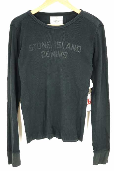 STONE ISLAND (ストーンアイランド) DENIMS ロングスリーブカットソー プリント メンズ トップス