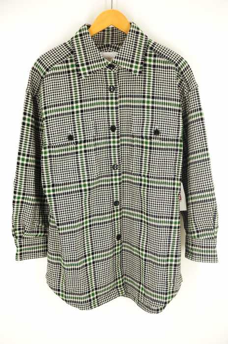 BEAUTY & YOUTH UNITED ARROWS  （ビューティーアンドユースユナイテッドアローズ） チェック＆ハウンドトゥース ビッグシャツ レディース トップス