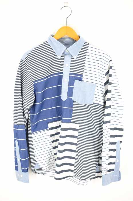 BROOKS BROTHERS（ブルックスブラザーズ） クレイジーボーダーボタンダウンオックスフォードシャツ メンズ トップス