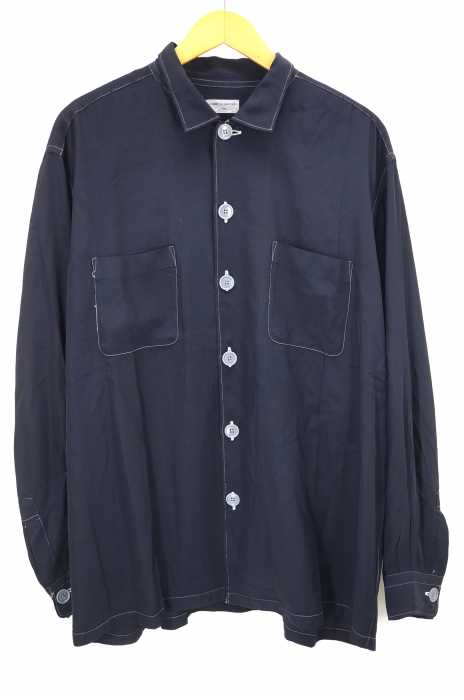 COMME des GARCONS HOMME （コムデギャルソンオム） 96SS ビッグサイズレーヨンシャツ AD1995 メンズ トップス