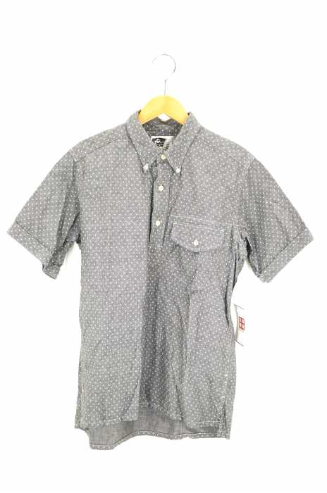 Engineered Garments （エンジニアードガーメンツ） ドット柄半袖プルオーバーシャツ メンズ トップス