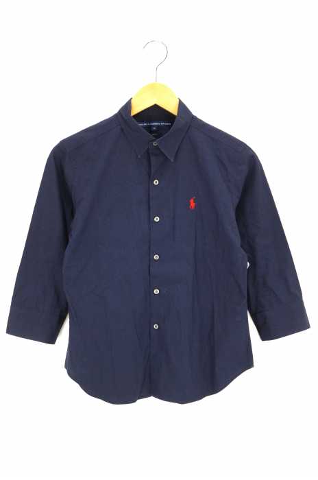 RALPH LAUREN SPORT（ラルフローレンスポーツ） ワンポイント刺繍七分袖ボタンシャツ レディース トップス