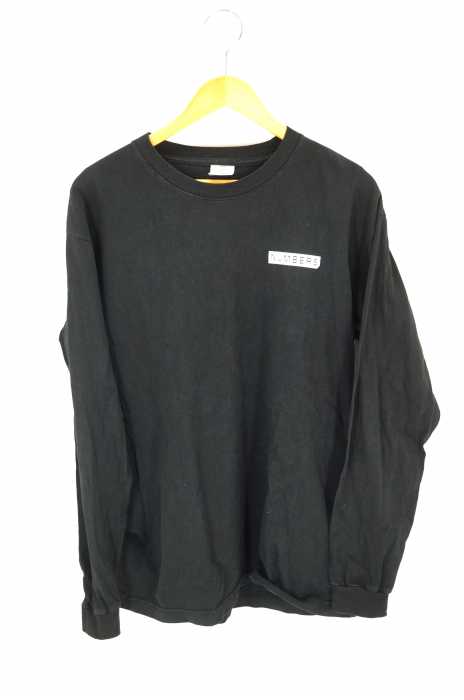 NUMBERS edition(ナンバーズエディション) 胸ロゴロングTシャツ メンズ トップス