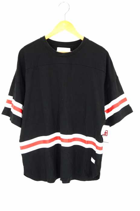 STAMPD (スタンプド) 18SS Hockey Short Sleeve Jersey ホッケーラインオーバーサイズTシャツ メンズ トップス