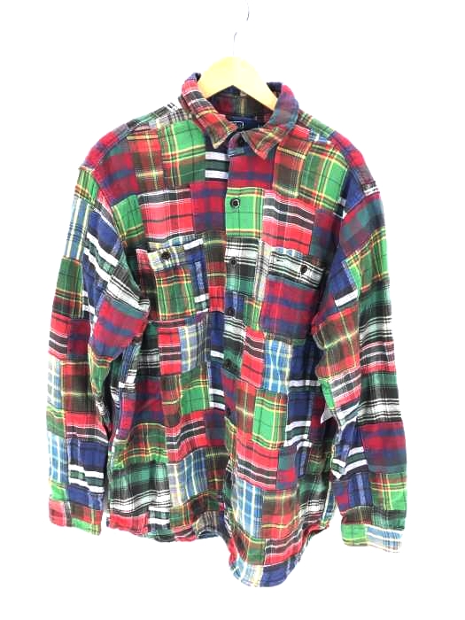 Polo by RALPH LAUREN（ポロバイラルフローレン） パッチワークチェックシャツ メンズ トップス
