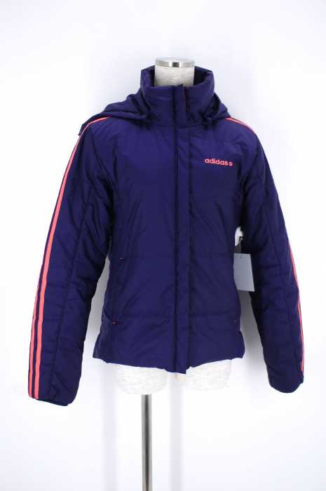 adidas neo label  （アディダスネオレーベル） フード付きダウンジャケット レディース アウター