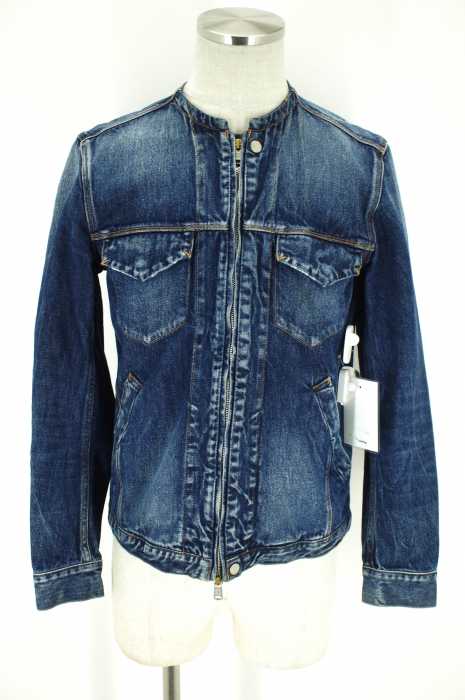 nonnative （ノンネイティブ） 15SS TRACKER BLOUSON 　ノーカラーデニムジャケット メンズ アウター