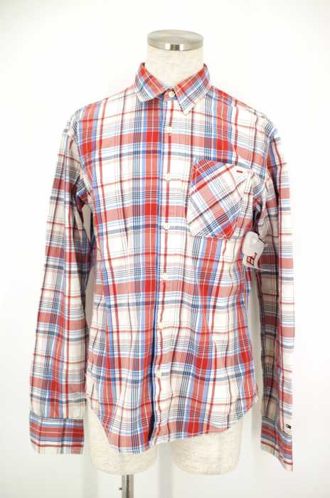 HILFIGER DENIM (ヒルフィガーデニム) チェック柄ボタンシャツ メンズ トップス