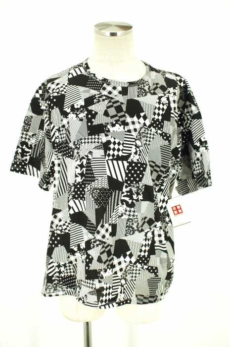 ANREALAGE （アンリアレイジ） 17SS　PATCHWORK PRINT BIG TEEシャツ メンズ トップス