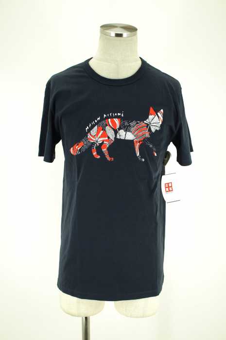 MAISON KITSUNE　メゾンキツネ （メゾンキツネ） 16SS FOXプリント半袖Tシャツ メンズ トップス