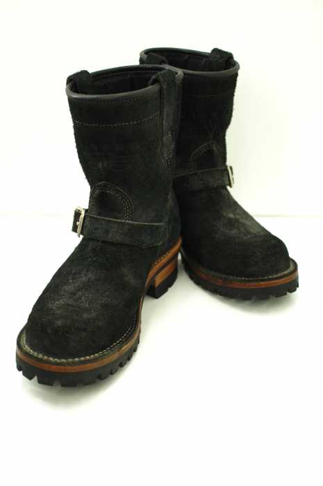 VIBERG (ヴァイバーグ) スエードエンジニアブーツ メンズ シューズ