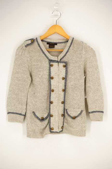 Torrazzo Donna（トラッゾドンナ） リブカーディガン レディース トップス