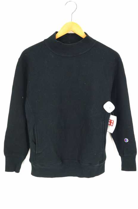 Champion （チャンピオン） 単タグ 復刻 REVERSE WEAVE モックネック レディース トップス