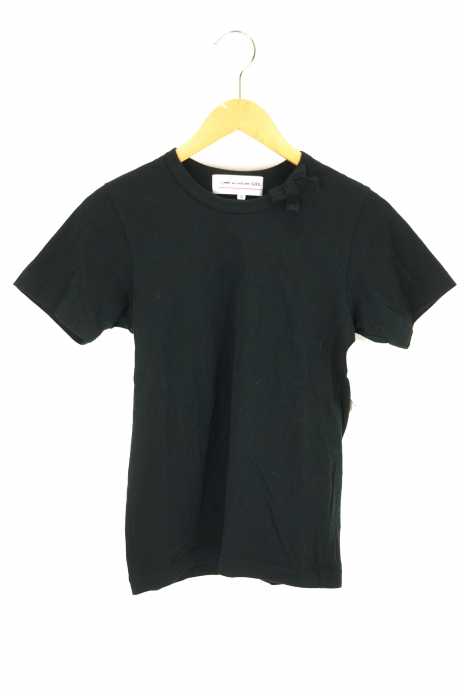 COMME DES GARCONS GIRL（コムデギャルソンガール） AD2016 16SS リボンネックデザイン半袖Tシャツ レディース トップス