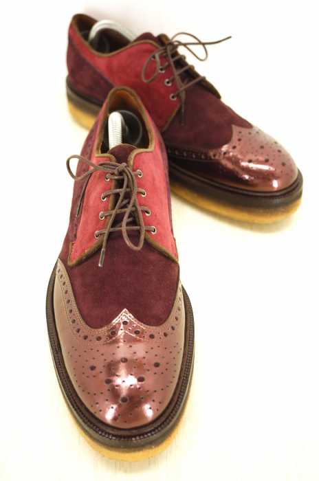 ETRO（エトロ） 2018モデル  SPARKLING 916 MELANZANA  ガムソール メンズ シューズ