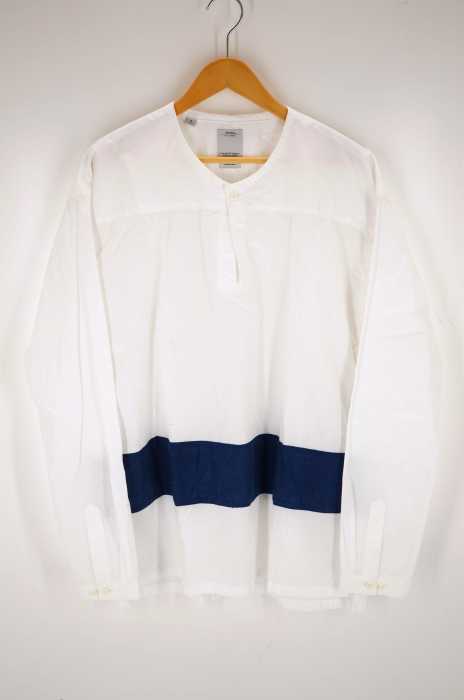 VISVIM(ビズビム) KERCHIEF TUNIC KOFU BORDER メンズ トップス
