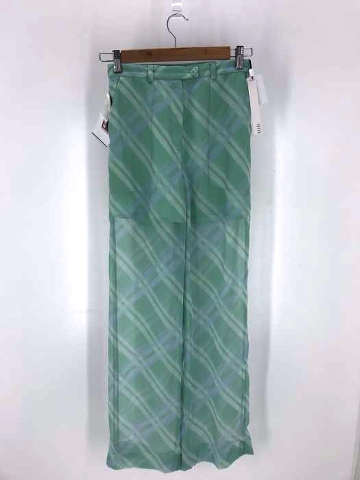 RELDI（レルディ） 20SS SHEER CHECKED SLACKS レディース パンツ