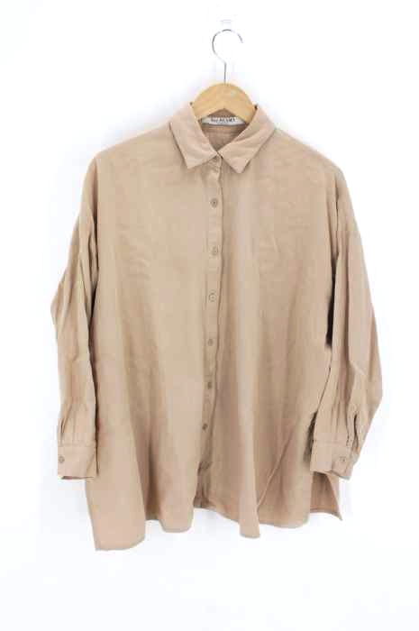 Ray BEAMS(レイビームス) サイドスリットビッグシャツ レディース トップス