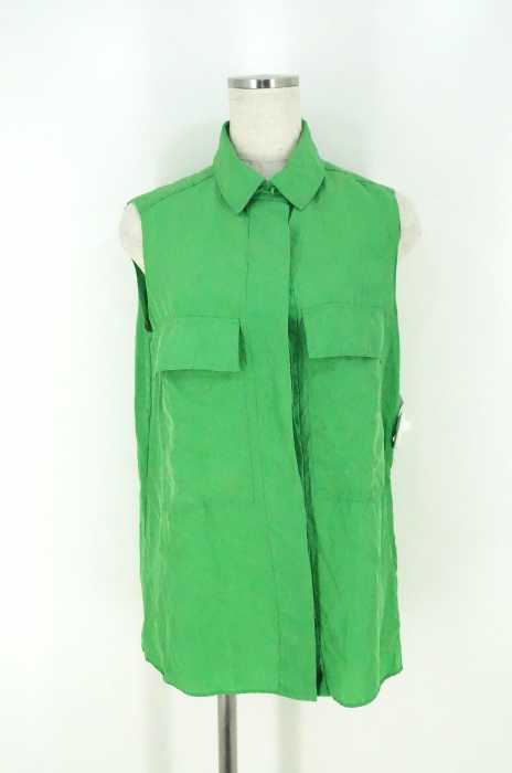 STELLA McCARTNEY （ステラマッカートニー） ノースリーブボタンシャツ レディース トップス