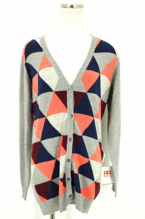 coen （コーエン） ナイロン×ウールカーディガン レディース トップス