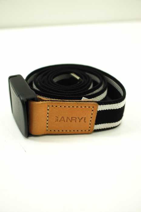COMME des GARCONS GANRYU （コムデギャルソンガンリュウ） BORDER BELT メンズ ファッション雑貨