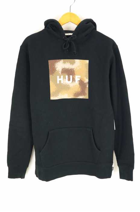 HUF （ハフ） フロントプリントロゴプルオーバーパーカー メンズ トップス