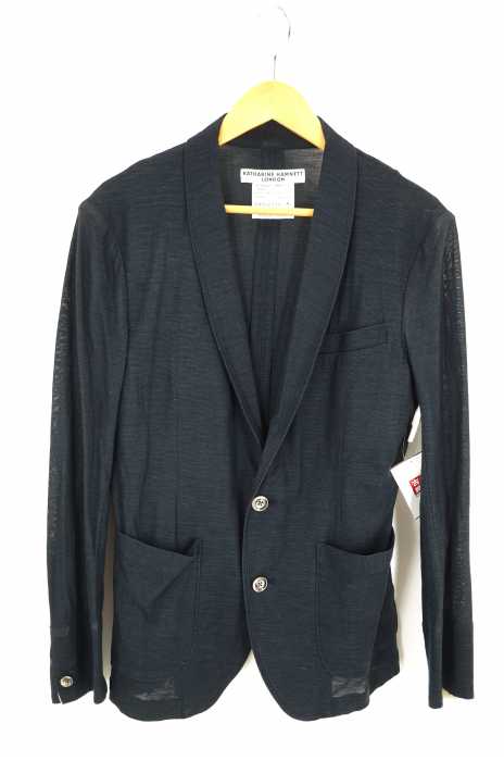 KATHARINE HAMNETT LONDON（キャサリンハムネットロンドン） リネン2Bテーラードジャケット メンズ アウター